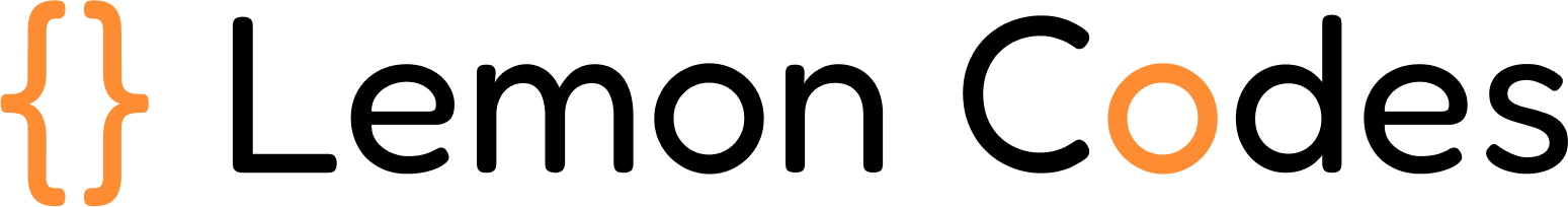 Logomarca da empresa Lemon Codes.
